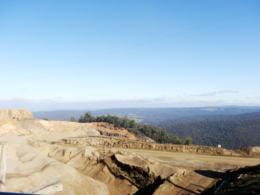 SITE PHOTO: View from Castella Quarries