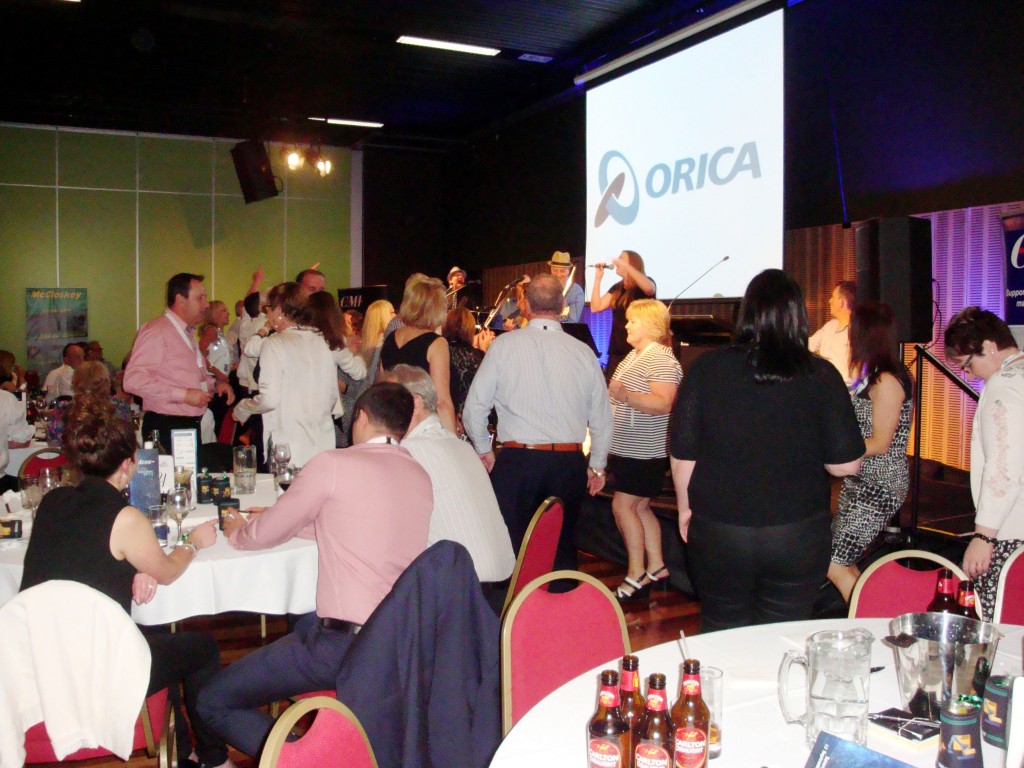 photo of guests dancing