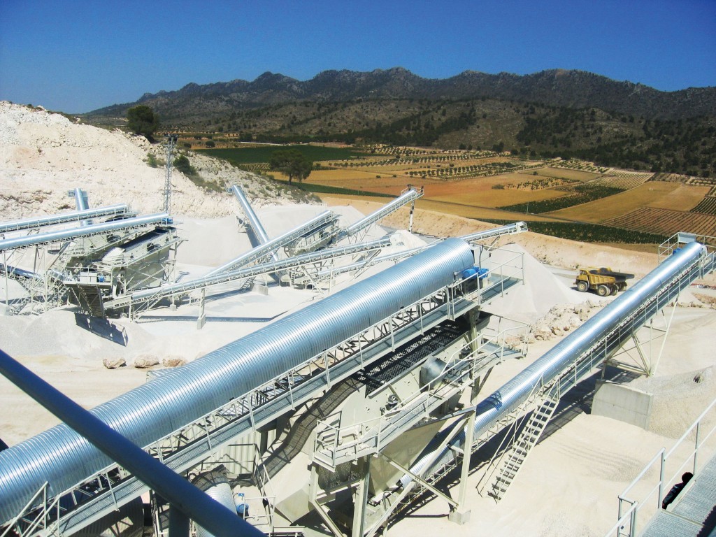 SITE PHOTO: Copotex Belt Conveyors.