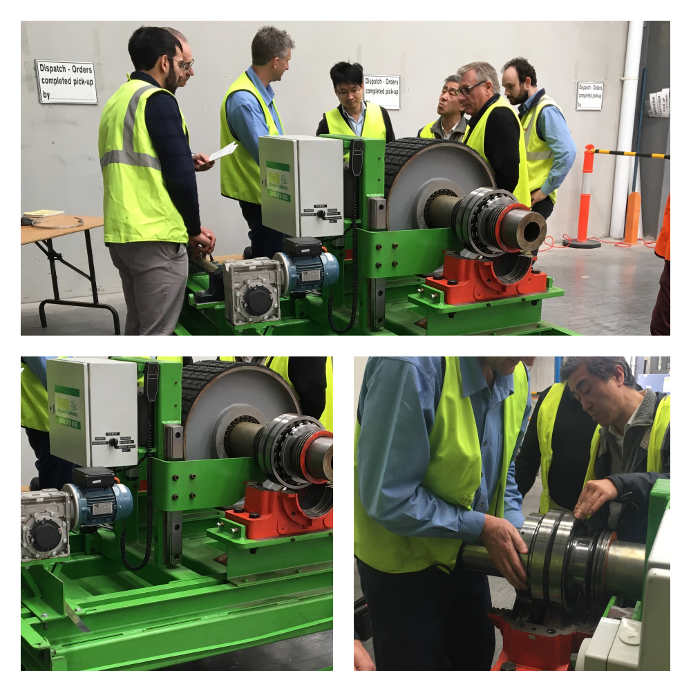 SITE PHOTO: Field Applications Engineering Team including Sean Kinder