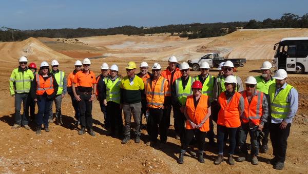 Site Visit to Local Mix - Moriac Quarry